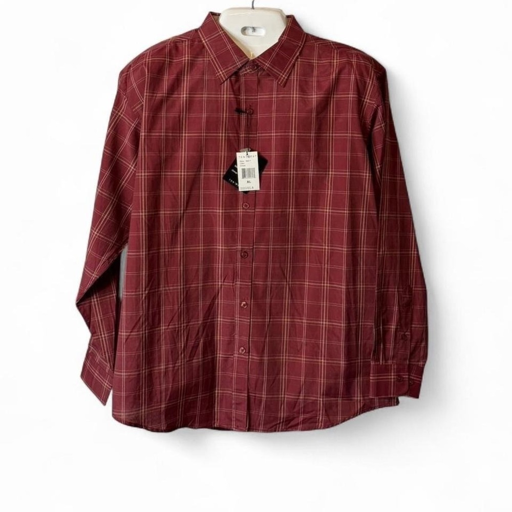 Vintage Lightweight‎ Plaid Button Down Shirt